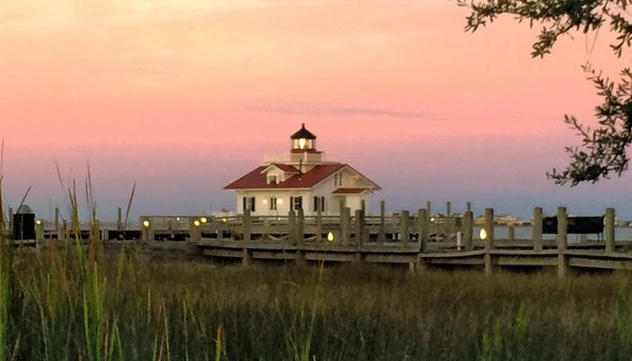 roanoke marshes lighthouse - obx lighthouses