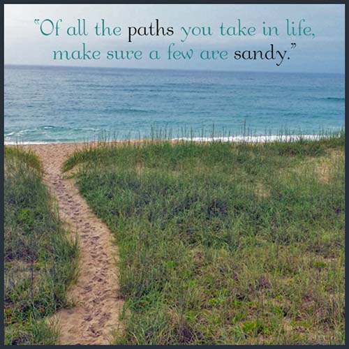 #wisdomwednesday - sandy path #wisdomwednesday - sandy path