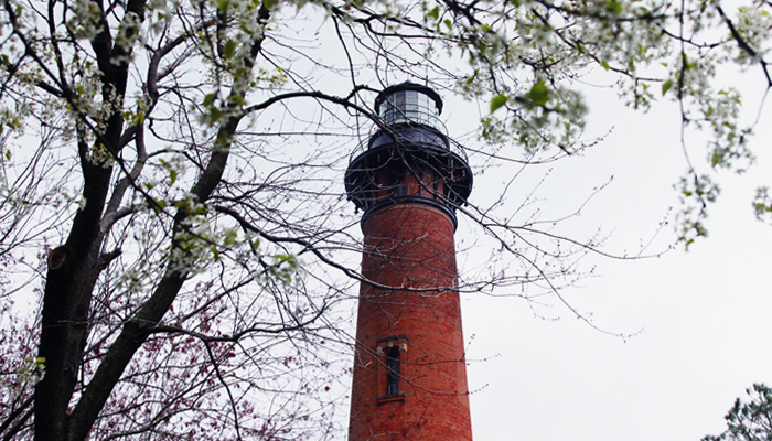 currituck beach lighthouse - obx lighthouses
