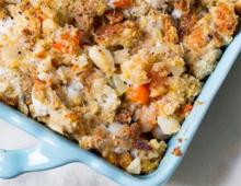 OBX Holiday Menu Ideas: Seafood Stuffing OBX Holiday Menu Ideas: Seafood Stuffing
