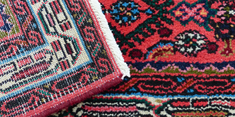 Rug With Turned Corners