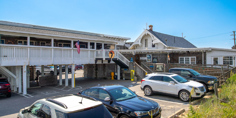 The Black Pelican Picture of the Black Pelican restaurant.