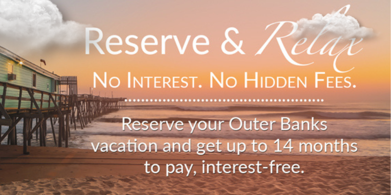Reserve & Relax: No Interest. No hidden fees. Reserve & Relax: No Interest. No hidden fees.