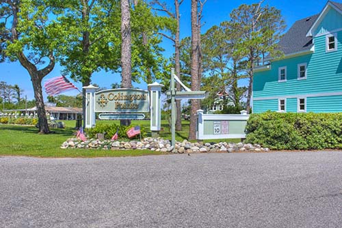 Colington Pointe Community Entrance Colington Pointe Community Entrance