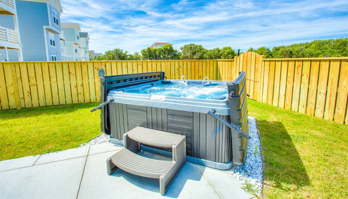 hot tub obx vacation rental